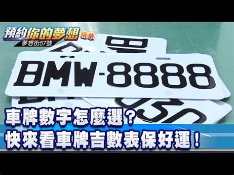 八字車牌|車牌號碼怎麼選？選牌技巧知多少！ 